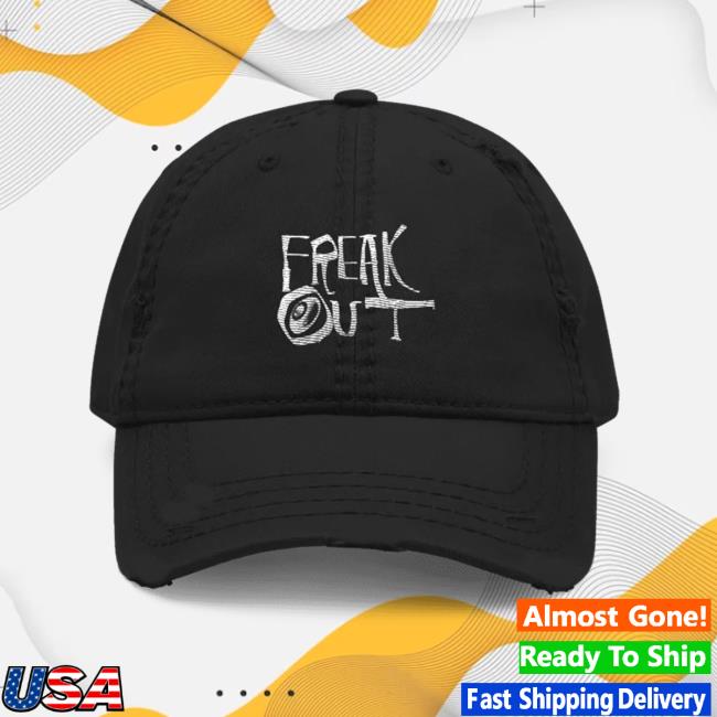 Frank Zappa Merch Store Freak Out Black Distressed Hat 2 Frank Zappa Merch Store Freak Out Black Distressed Hat