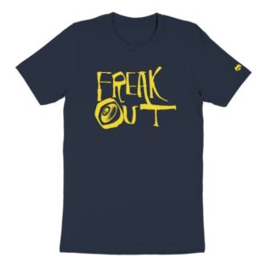 Frank Zappa Merch Store Freak Out Navy Tee