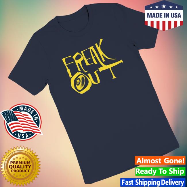 Frank Zappa Merch Store Freak Out Navy Tee 3 Frank Zappa Merch Store Freak Out Navy Tee