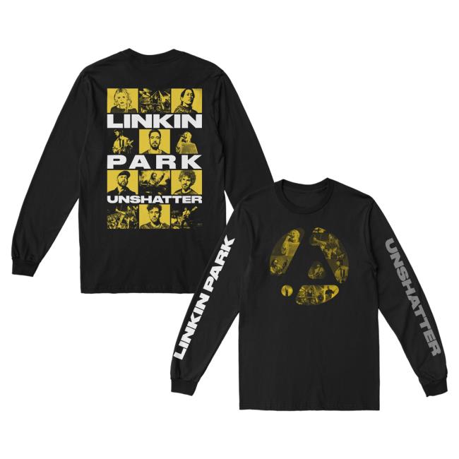 Linkin Park Merch Store Unshatter Long Sleeve 5 Linkin Park Merch Store Unshatter Long Sleeve