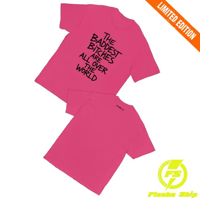 Adela Merch Store Baddest Bitches T-Shirt 2 Adela Merch Store Baddest Bitches T-Shirt