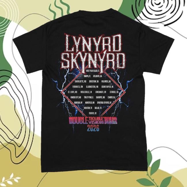 Lynyrd Skynyrd Merch Store Dtdv Black Tour Tee 4 Lynyrd Skynyrd Merch Store Dtdv Black Tour Tee