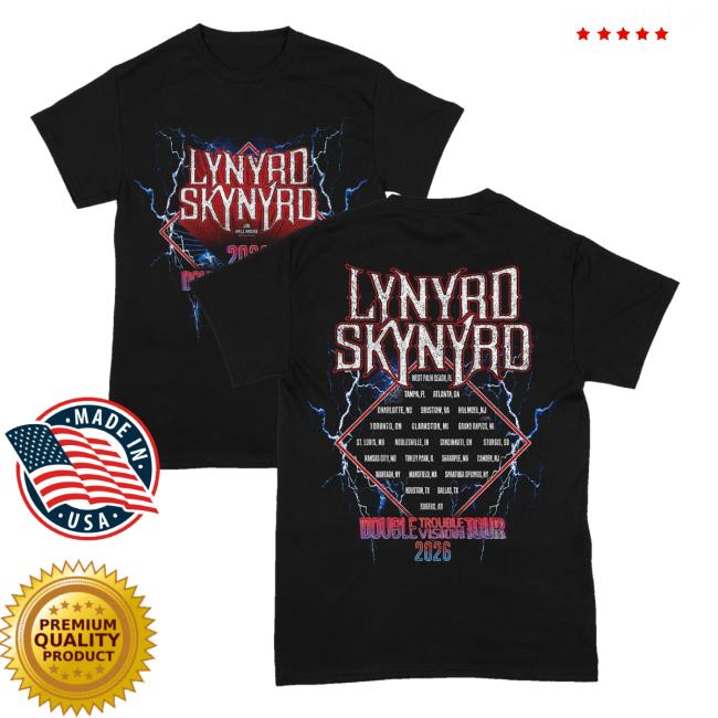 Lynyrd Skynyrd Merch Store Dtdv Black Tour Tee 5 Lynyrd Skynyrd Merch Store Dtdv Black Tour Tee