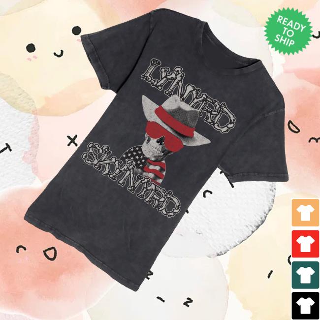 Lynyrd Skynyrd Merch Store Bones Vintage Black Tee 3 Lynyrd Skynyrd Merch Store Bones Vintage Black Tee