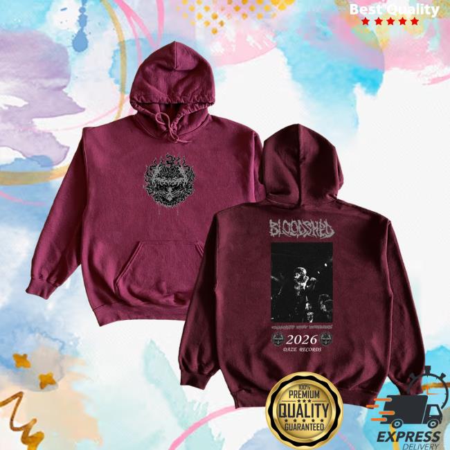 Daze Style Merch Store Bloodshed Skull Hoodie 3 Daze Style Merch Store Bloodshed Skull Hoodie