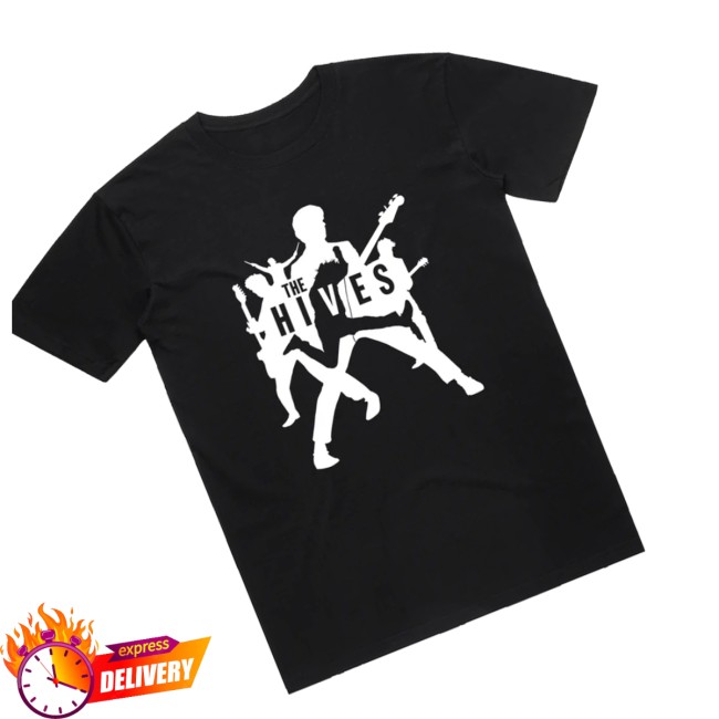 The Hives Store Merch Silhouettes Black T-Shirt 2 The Hives Store Merch Silhouettes Black T-Shirt