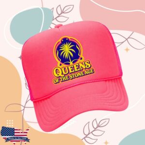 Queens Of The Stone Age Store Merch Palm Tree Hat