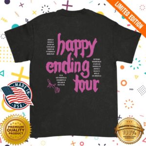 Bailey Rose Spinn Store Merch Happy Ending Tour Tee