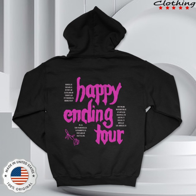 Bailey Rose Spinn Store Merch Happy Ending Tour Hoodie 4 Bailey Rose Spinn Store Merch Happy Ending Tour Hoodie