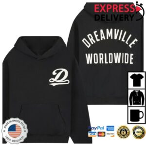 Dreamville Store Merch Worldwide Chain Stitch Hoodie