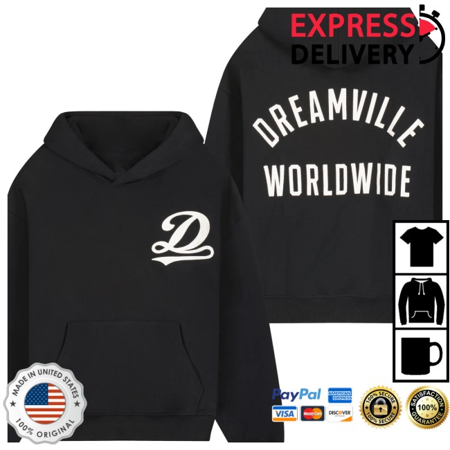 Dreamville Store Merch Worldwide Chain Stitch Hoodie 3 Dreamville Store Merch Worldwide Chain Stitch Hoodie