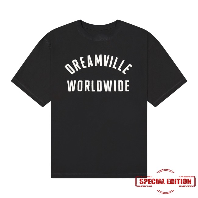 Dreamville Store Merch Worldwide Chain Stitch Tee 3 Dreamville Store Merch Worldwide Chain Stitch Tee