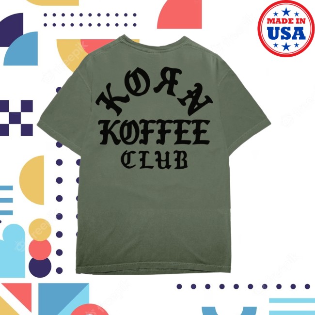 Korn Store Merch Koffee Club Tee 3 Korn Store Merch Koffee Club Tee
