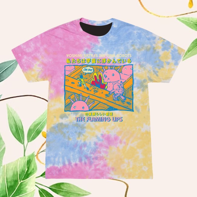 The Flaming Lips Store Merch Yoshimi Tie Dye T-Shirt 3 The Flaming Lips Store Merch Yoshimi Tie Dye T-Shirt