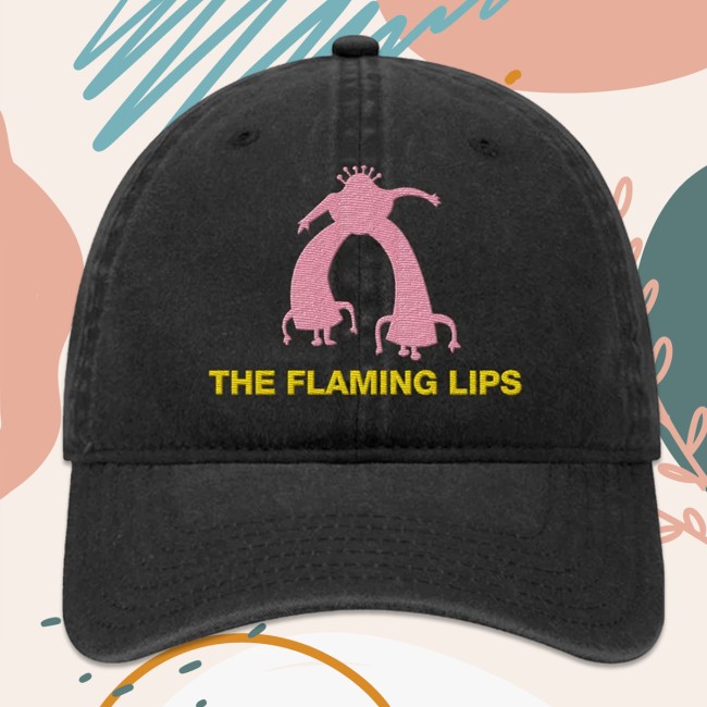 The Flaming Lips Store Merch Pink Robots Hat 3 The Flaming Lips Store Merch Pink Robots Hat