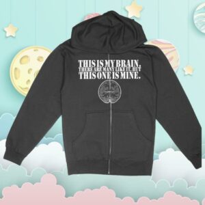 Lagoon Room Merch Store Quannnic This Is My Brain Hoodie