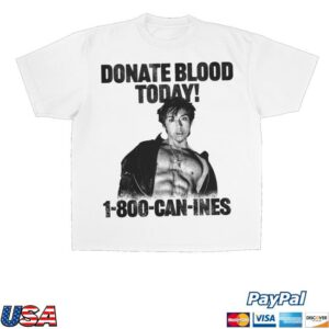 Mad Tsai Merch Store 1-800-Can-Ines White Tee
