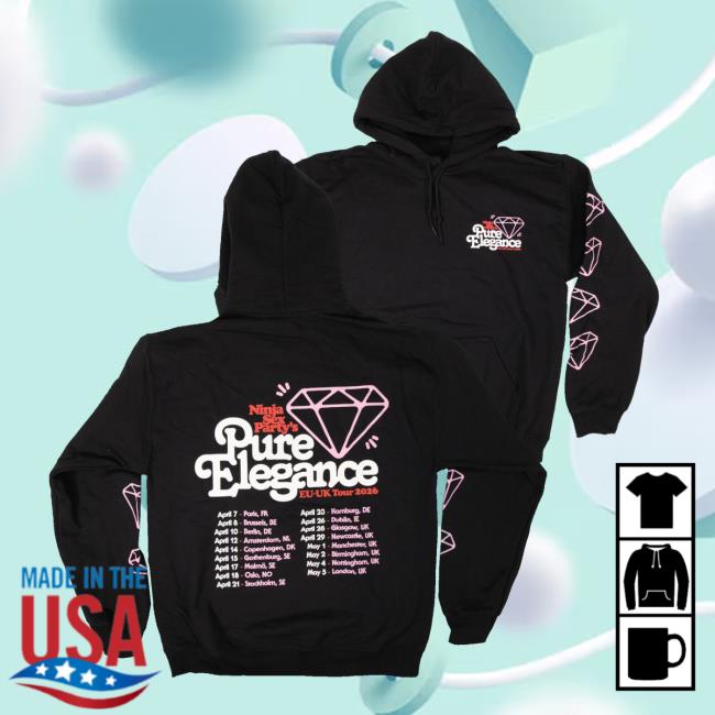 Ninja Sex Party Merch Store Pure Elegance Tour Hoodie 4 Ninja Sex Party Merch Store Pure Elegance Tour Hoodie