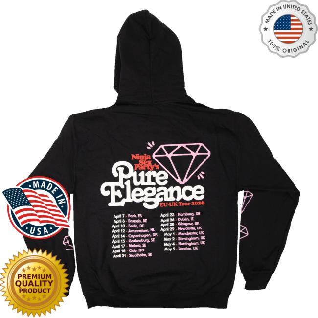 Ninja Sex Party Merch Store Pure Elegance Tour Hoodie 5 Ninja Sex Party Merch Store Pure Elegance Tour Hoodie