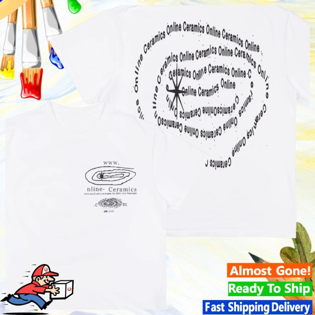 Online Ceramics Store Merch Shooting Star 2 White Tee 3 Online Ceramics Store Merch Shooting Star 2 White Tee
