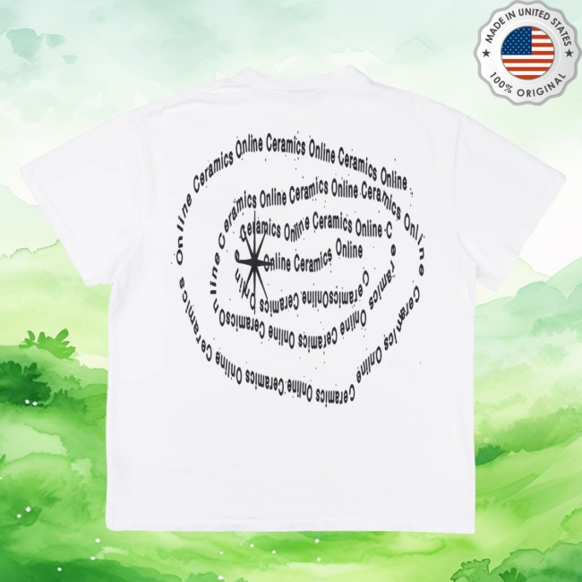 Online Ceramics Store Merch Shooting Star 2 White Tee 4 Online Ceramics Store Merch Shooting Star 2 White Tee
