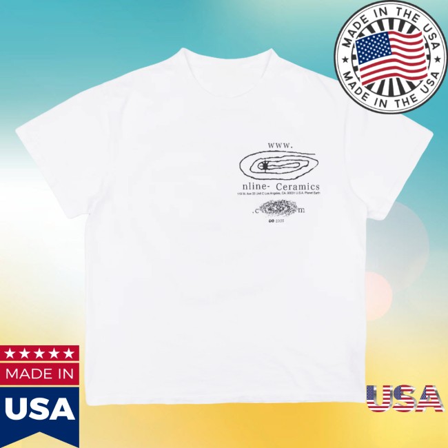 Online Ceramics Store Merch Shooting Star 2 White Tee 5 Online Ceramics Store Merch Shooting Star 2 White Tee