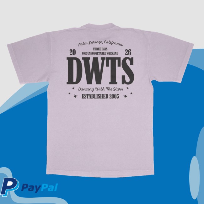 Dancing With The Stars Store Merch Unforgettable Weekend Tee 4 Dancing With The Stars Store Merch Unforgettable Weekend Tee