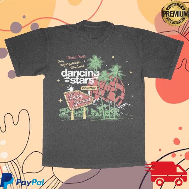 Dancing With The Stars Store Merch Dwtscon Tee 3 Dancing With The Stars Store Merch Dwtscon Tee