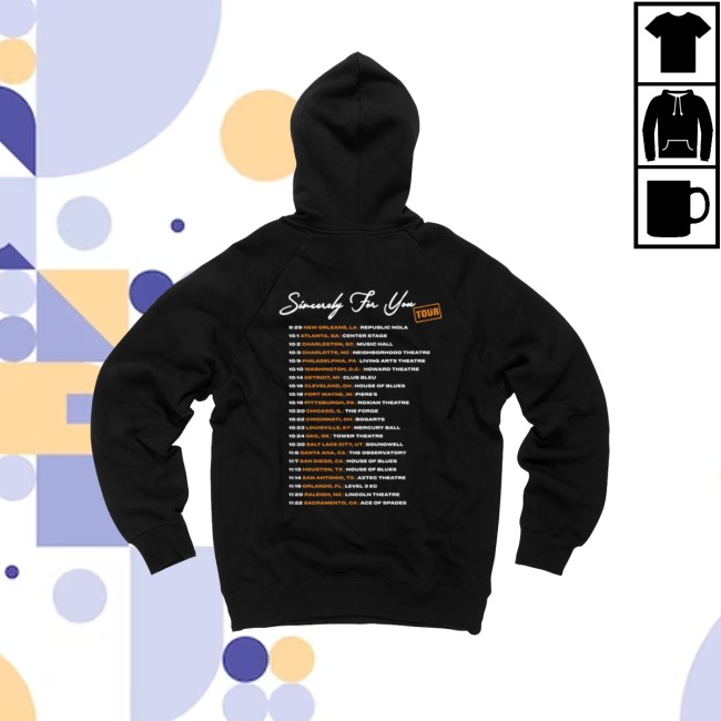 Jacquees Merch Store Sincerely For You Tour Hoodie 2023 Black No.1 4 Jacquees Merch Store Sincerely For You Tour Hoodie 2023 Black No.1