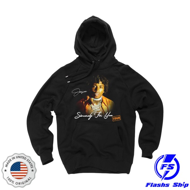 Jacquees Merch Store Sincerely For You Tour Hoodie 2023 Black No.1 5 Jacquees Merch Store Sincerely For You Tour Hoodie 2023 Black No.1