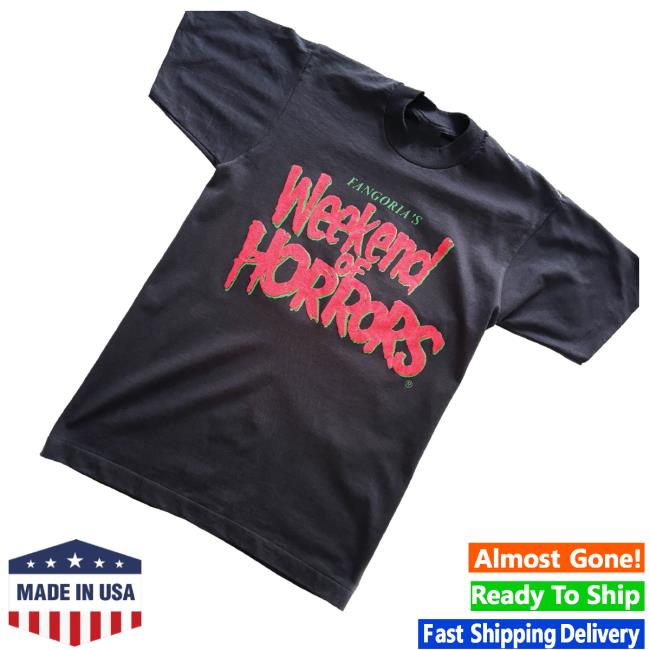 Intramural Shop Merch Fangoria's Weekend Of Horrors T-Shirt 3 Intramural Shop Merch Fangoria's Weekend Of Horrors T-Shirt