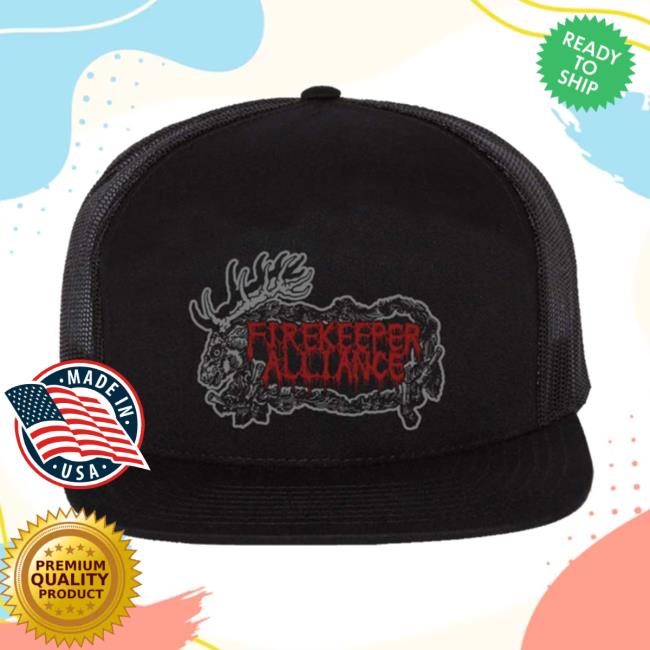 Firekeeper Alliance Merch Store Elk Hide Trucker Hat 2 Firekeeper Alliance Merch Store Elk Hide Trucker Hat