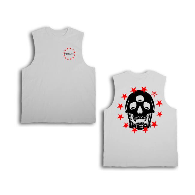 Freaktheworld Merch Store Eup Logo Tank Top (White) 5 Freaktheworld Merch Store Eup Logo Tank Top (White)