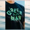 Green Man Festival Merch Store Black T-Shirt Gm25