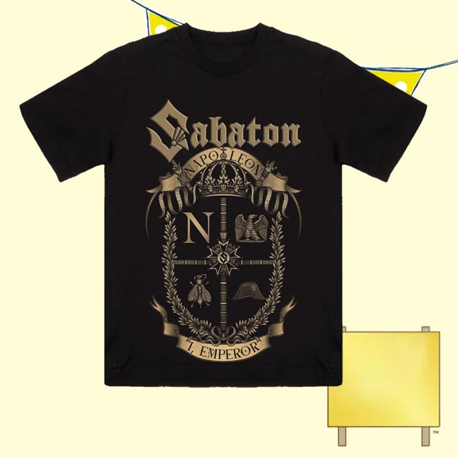 Sabaton Store Merch I Emperor T-Shirts 2 Sabaton Store Merch I Emperor T-Shirts