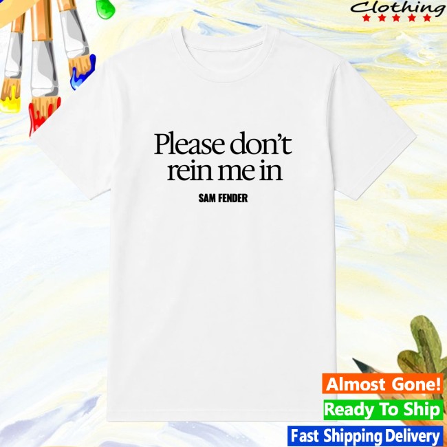 Sam Fender Store Merch Rein Me In White T-Shirt 3 Sam Fender Store Merch Rein Me In White T-Shirt