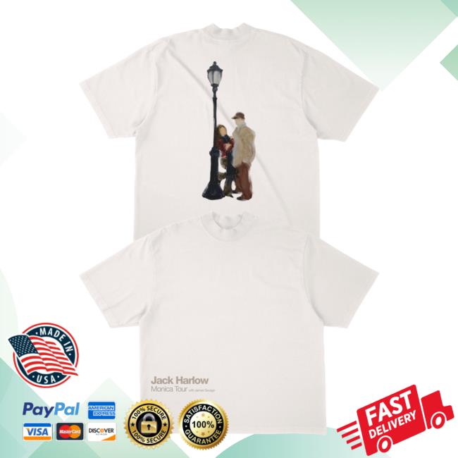 Jack Harlow Merch Store Jack Harlow Monica Tour Illustration Tee