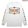 Nick Cave Merch Store Preston Park Brighton White Long Sleeve T-Shirt