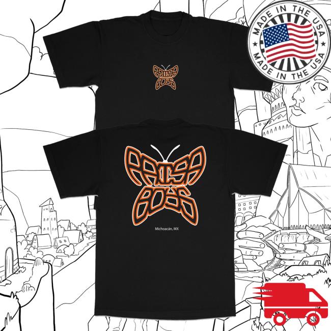 Paisaboys Merch Store Monarca T-Shirt (Black) 5 Paisaboys Merch Store Monarca T-Shirt (Black)
