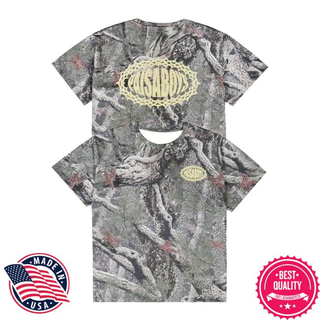 Paisaboys Merch Store Mx Monarca T-Shirt (Camo) 5 Paisaboys Merch Store Mx Monarca T-Shirt (Camo)