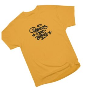 313Acidqueen Store Merch Rebecca Goldberg Andartak Stack Logo Gold T-Shirt