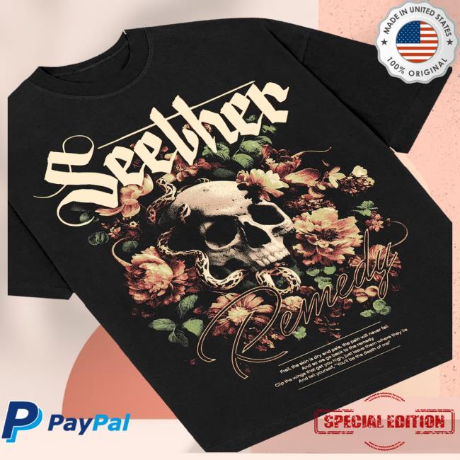 Seether Merch Store Remedy Rose Tee 5 Seether Merch Store Remedy Rose Tee