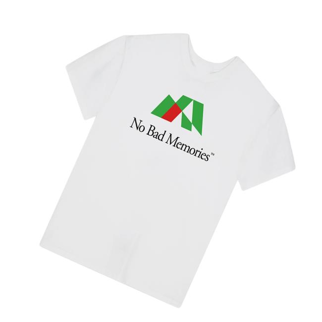 The Avalanches Store Merch No Bad Memories White T-Shirt 3 The Avalanches Store Merch No Bad Memories White T-Shirt