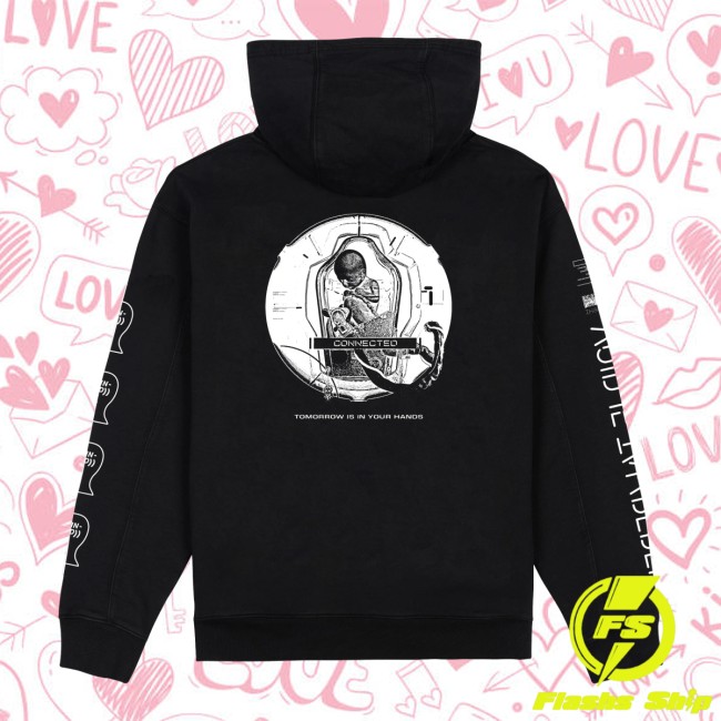 Brain Dead Store Merch Brain Dead X Death Stranding Hoodie - Black 4 Brain Dead Store Merch Brain Dead X Death Stranding Hoodie - Black