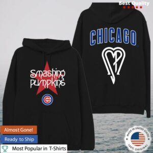 Smashing Pumpkins Store Merch Sp X Chicago Cubs Star Hoodie