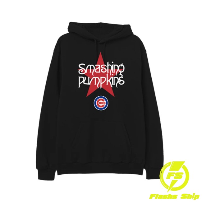 Smashing Pumpkins Store Merch Sp X Chicago Cubs Star Hoodie 5 Smashing Pumpkins Store Merch Sp X Chicago Cubs Star Hoodie