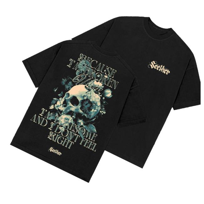 Seether Shop Merch Broken Tee 3 Seether Shop Merch Broken Tee