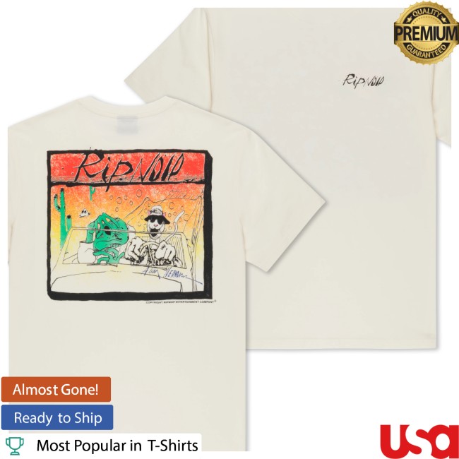 Ripndip Store Merch Drive Thru Tee (Bone) 4 Ripndip Store Merch Drive Thru Tee (Bone)