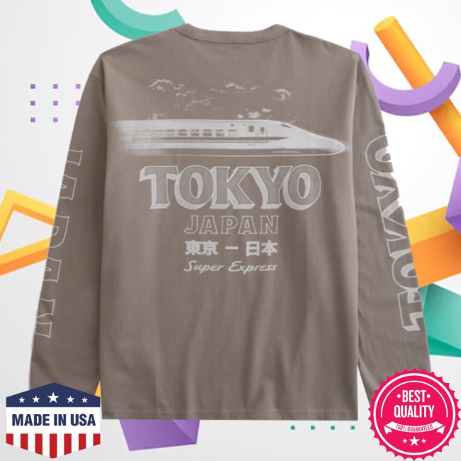 Hollister Store Merch Relaxed Cotton Long-Sleeve Tokyo Graphic Tee 5 Hollister Store Merch Relaxed Cotton Long-Sleeve Tokyo Graphic Tee
