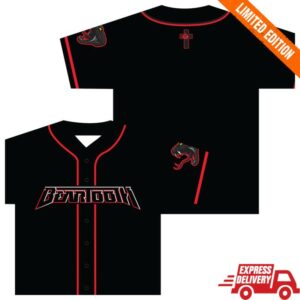 Beartooth Band Store Merch Beartooth Logo Baseball Jersey